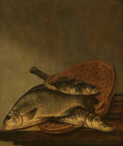 Still Life with Fish by Pieter de Putter