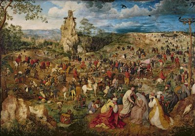 Christ carrying the Cross by Pieter Bruegel the Elder
