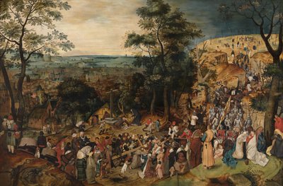 Christ Carrying the Cross by Pieter the Younger Brueghel
