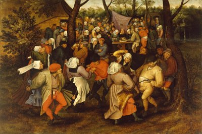 Peasant Wedding Dance, 1607 by Pieter Brueghel the Younger