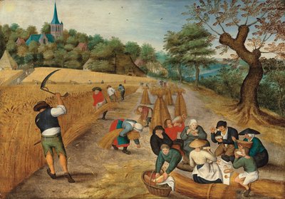 Summer: The Harvesters, 1623 by Pieter Brueghel the Younger