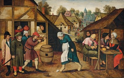 The Egg Dance by Pieter Brueghel the Younger