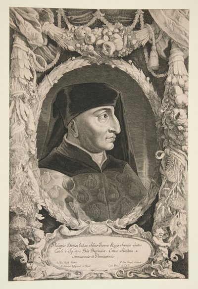 Philippe the Bold, Duke of Burgundy by Pieter van Sompel