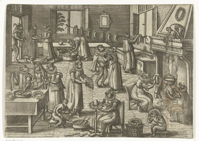 Collar Workshop (Monkey Business) by Pieter van der Borcht (I)
