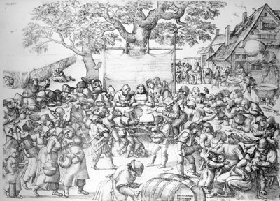 The Wedding Feast, 1560 by Pieter van der Borcht