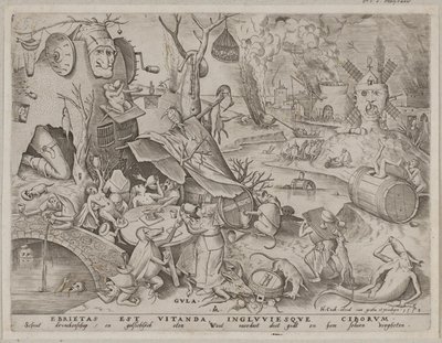 Intemperance by Pieter van der Heyden