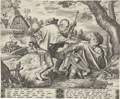 Parable of the Two Blind Men by Pieter van der Heyden