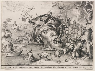 The Temptation of St. Anthony by Pieter van der Heyden