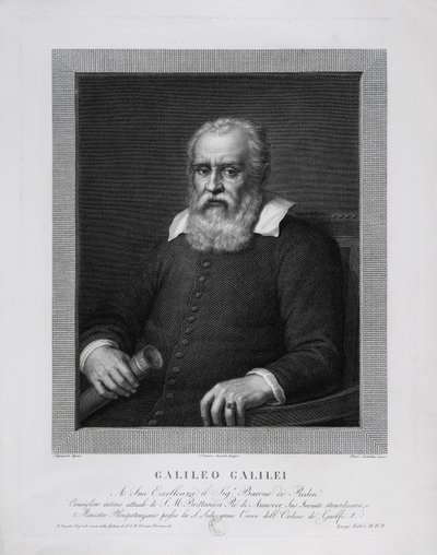 Galileo Galilei by Pietro Bettelini