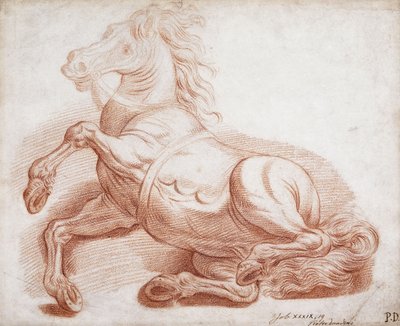 A Fallen Horse by Pietro Dandini