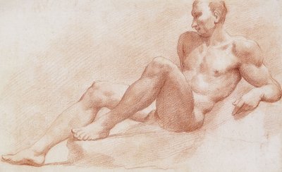 A Reclining Nude by Pietro Dandini