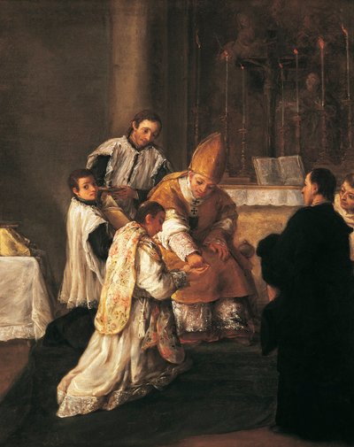 Holy Orders by Pietro Longhi