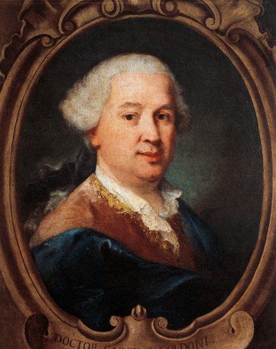 Portrait of Carlo Goldoni by Pietro Longhi
