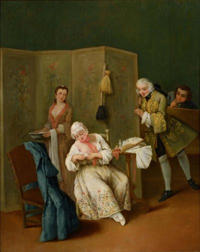 The Indiscreet Gentleman by Pietro Longhi