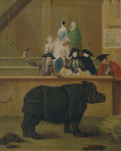 The Rhinoceros by Pietro Longhi