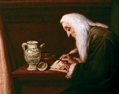 The Pharmacist (Detail) by Pietro Longhi