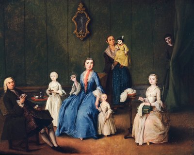Venetian family by Pietro Longhi