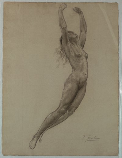 Nude Woman Leaping by Pietro Montana