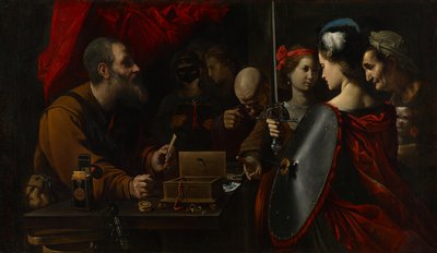 Achilles Among the Daughters of Lycomedes by Pietro Paolini