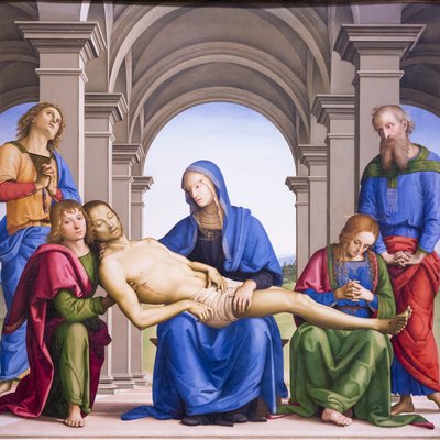 Pietà by Pietro Perugino