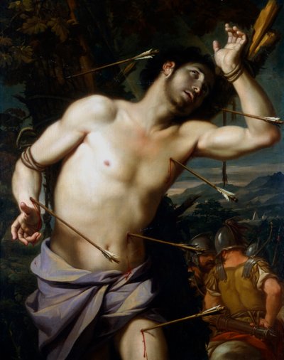 St Sebastian by Pietro Perugino