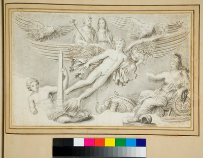 Apotheosis of Antoninus and Faustina by Pietro Santi Bartoli