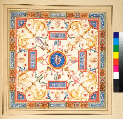 Design for a ceiling fresco by Pietro Santi Bartoli