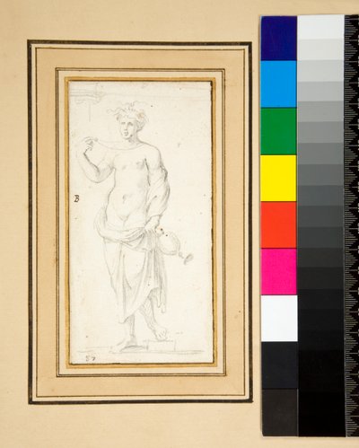 Female figure with vase by Pietro Santi Bartoli