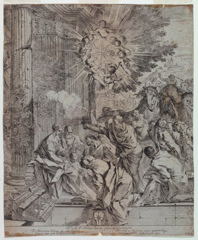 The Adoration of the Magi by Pietro Testa