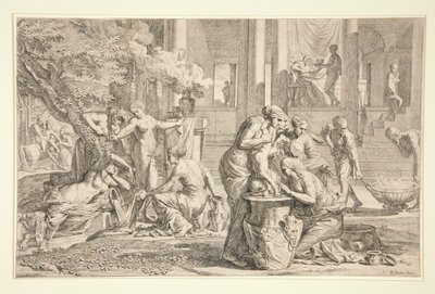 The Birth and Infancy of Achilles by Pietro Testa