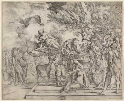 The Sacrifice of Iphigenia by Pietro Testa