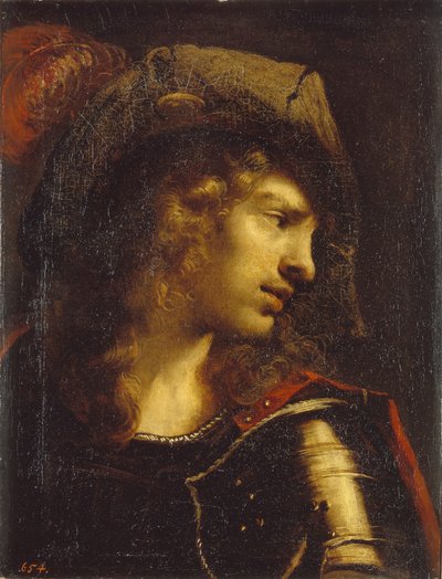 Head of the Young Warrior by Pietro della Vecchia