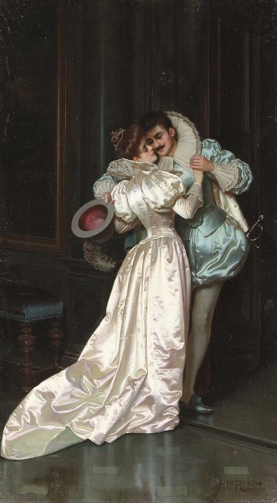 The Embrace by Pio Ricci