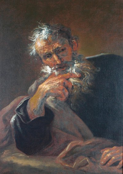 Portrait of a Philosopher by Pitr Brandl