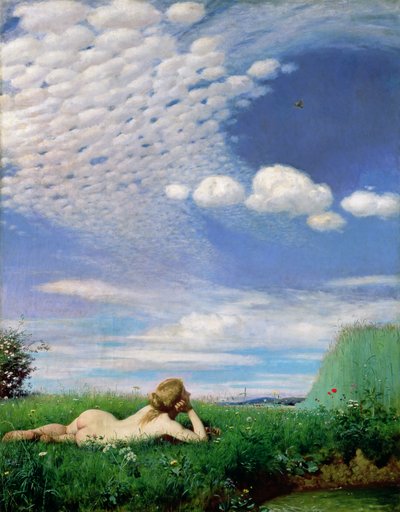 The Lark, 1882 by Pál Szinyei Merse