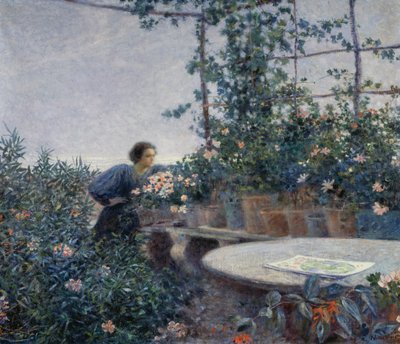 In the evening by Plinio Nomellini