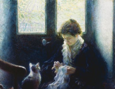 Quiet time by Plinio Nomellini