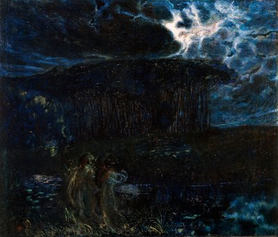 Symphony of the Moon by Plinio Nomellini