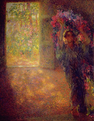 The Blossoming House by Plinio Nomellini