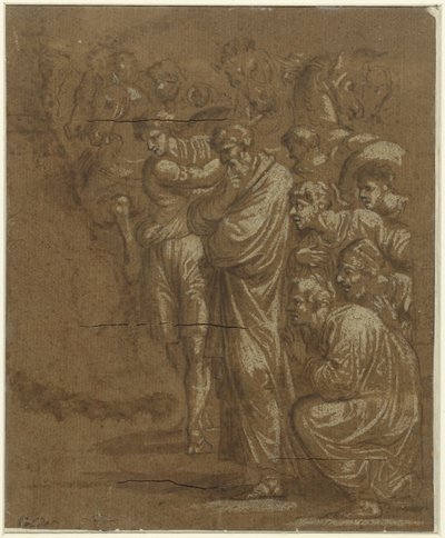 Adoration of the Magi by Polidoro da Caravaggio (possibly)