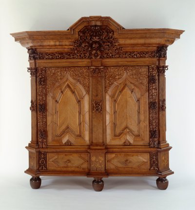 Cabinet, from Danzig, c.1730 by Polish School