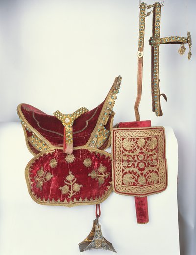 Parade saddle by Polish School