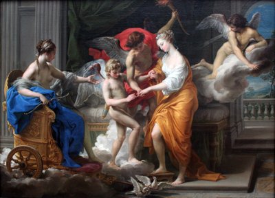 The Marriage of Cupid and Psyche by Pompeo Batoni
