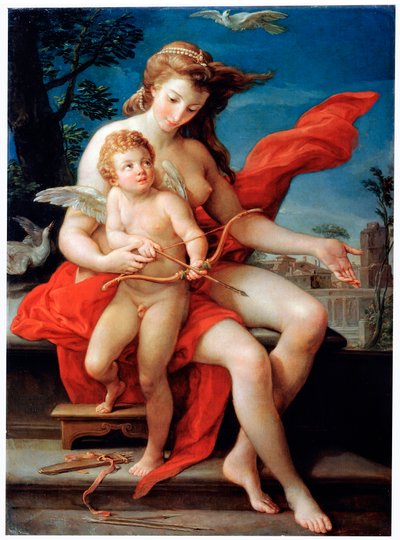 Venus and Cupid, 1785 by Pompeo Batoni