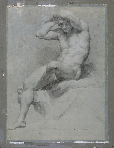 Academic Nude by Pompeo Girolamo Batoni