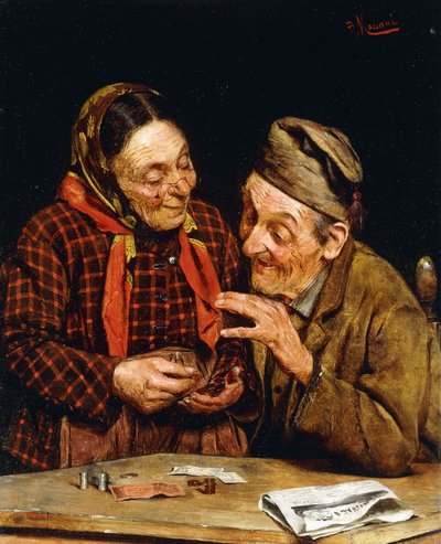 The Money Counter by Pompeo Massani