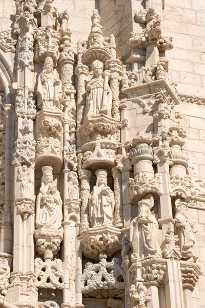 Detail from South Portal by Portuguese School
