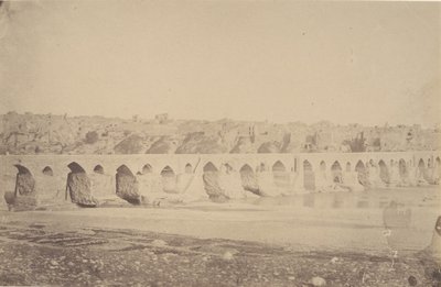 The Bridge at Dizfoul by Possibly by Luigi Pesce.