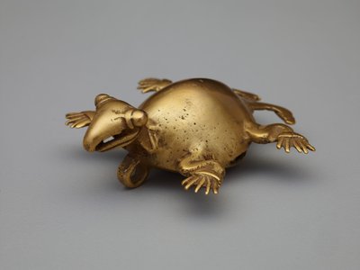 Pendant bell: turtle, 800-1200 by Pre Columbian Pre Columbian