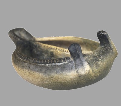 Zoomorphic Bowl by Prehistoric Russian Culture